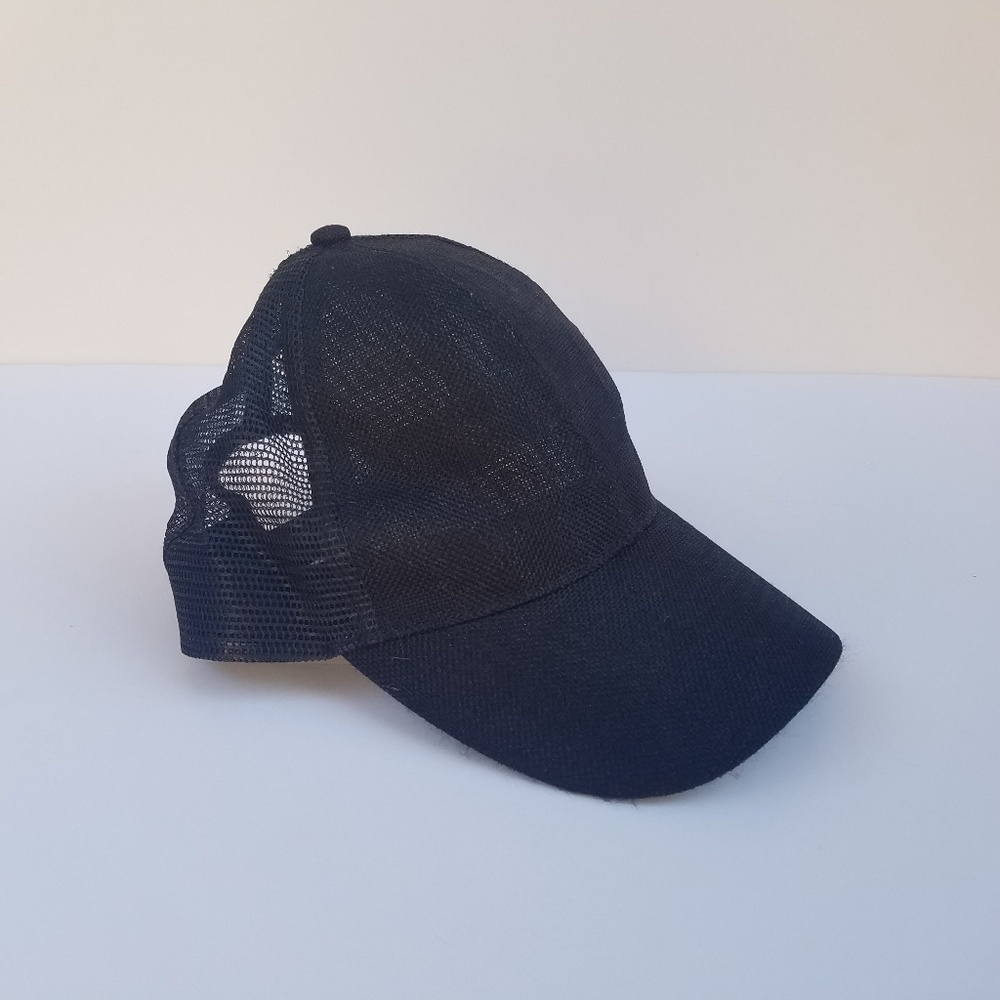⚡3/$12⚡ NWOT Black Mesh Baseball Hat